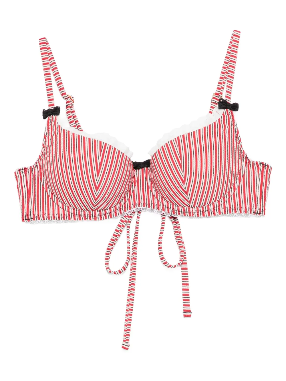 

Топ-бикини в полоску Milli Agent Provocateur, белый