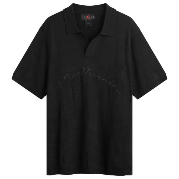 

Air Jordan X a ma maniere knit polo, черный