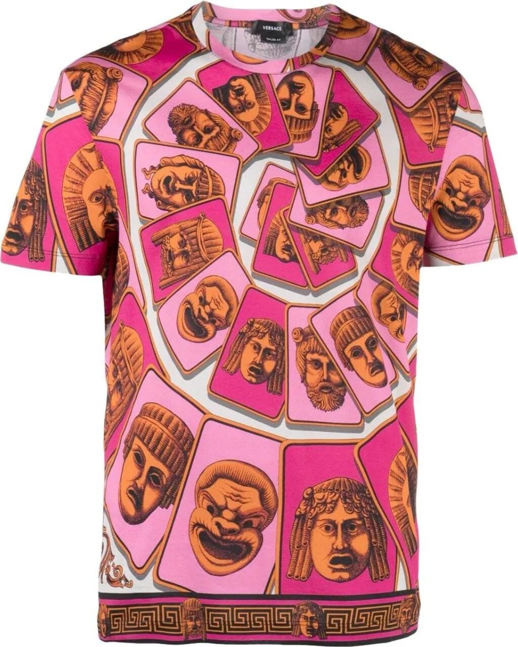 

Футболка Versace, оранжевый