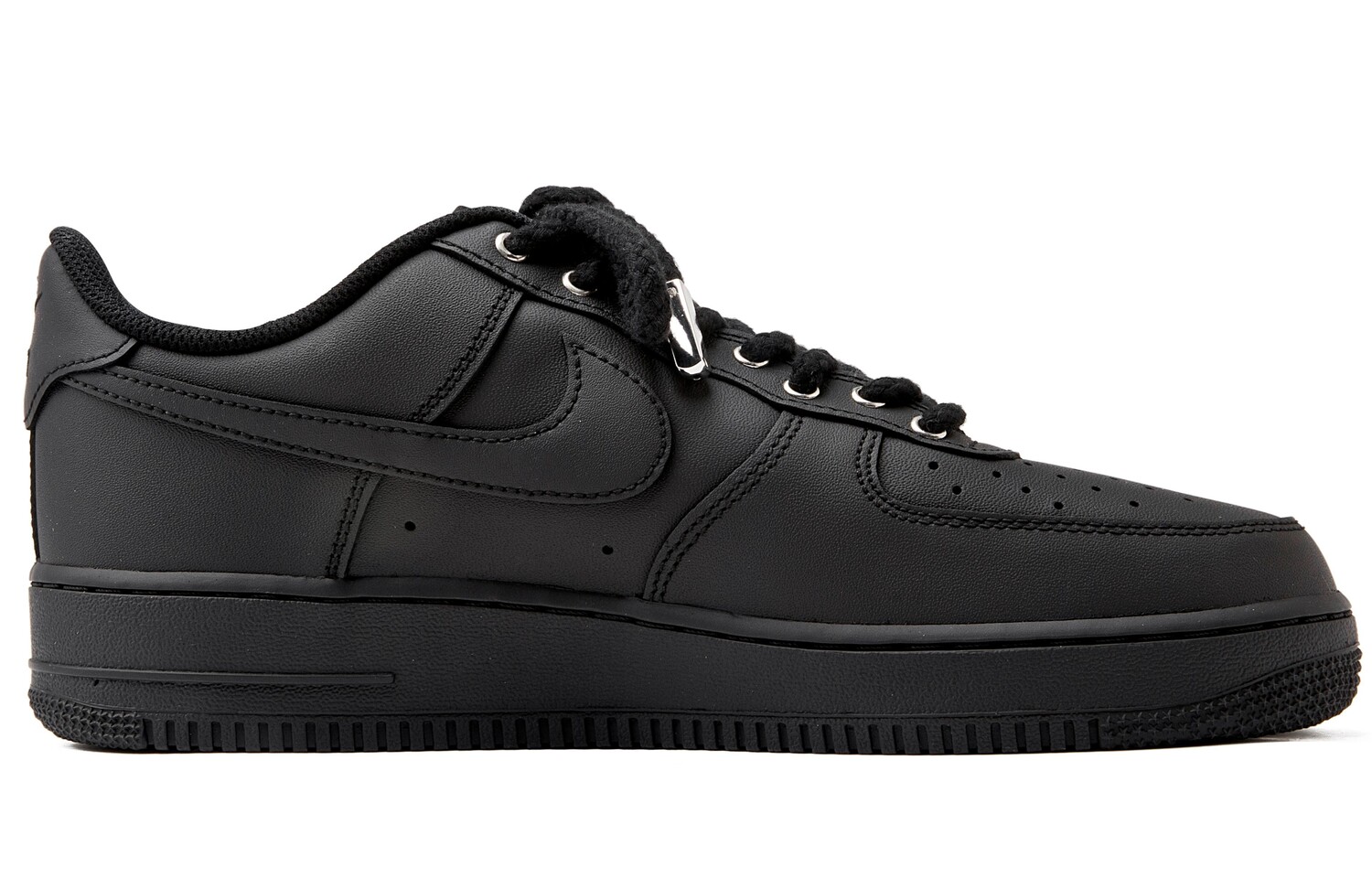 

Кроссовки Nike Air Force 1 Skateboard Shoes Women's Low-Top Black White, Черный, Кроссовки Nike Air Force 1 Skateboard Shoes Women's Low-Top Black White