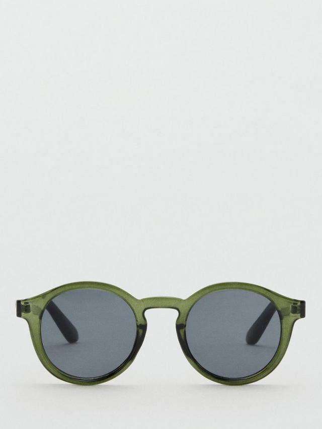 

Солнцезащитные очки Justin с круглой оправой Mango