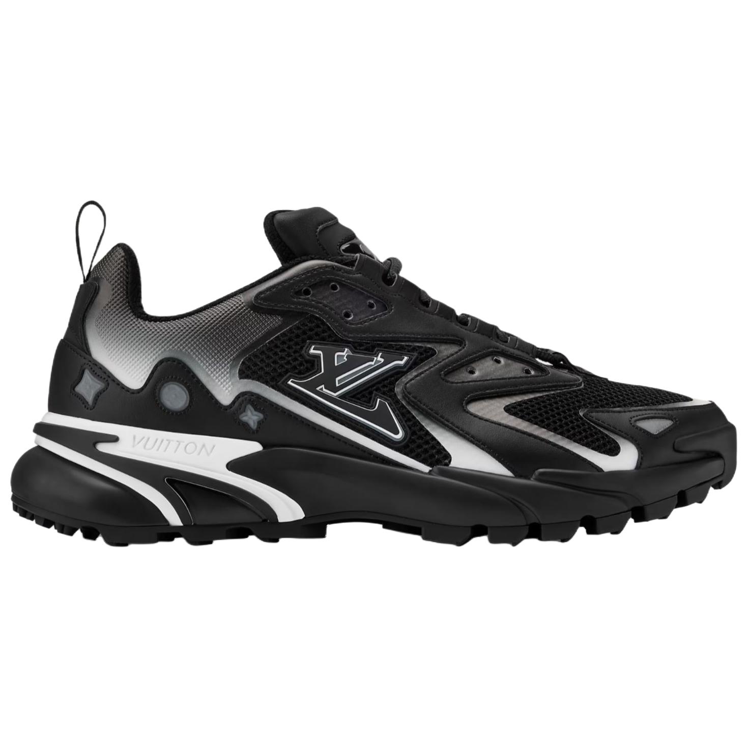 LOUIS VUITTON Кроссовки Runner Tatic Low top Casual Shoes мужские черные — фото 3