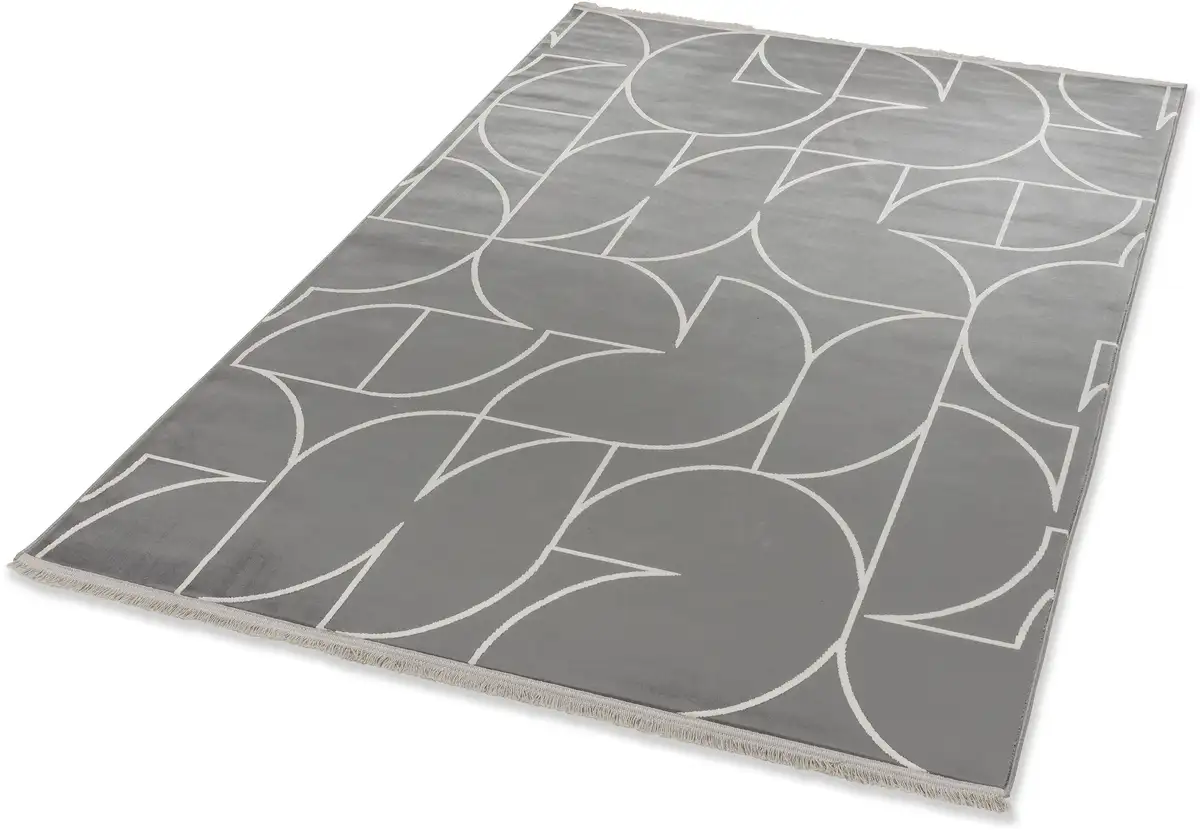 

Ковер из коллекции BEAUTIFUL LIVING "Magic 6104", прямоугольный, высокая-низкая структура, с вискозой, мягкий и блестящий SCHÖNER WOHNEN-KOLLEKTION 80х150 см, цвет anthrazit