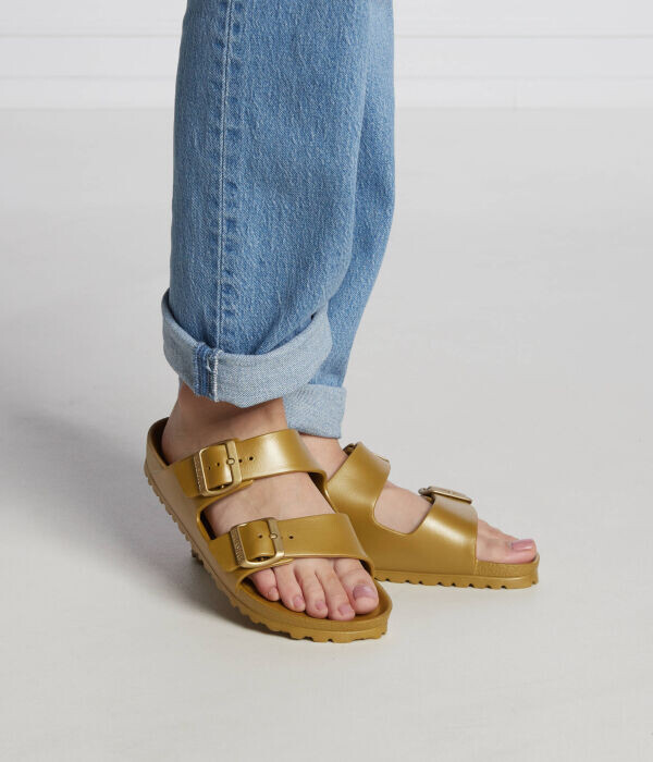 Сандалии женские Birkenstock Arizona eva, золотой — фото 2