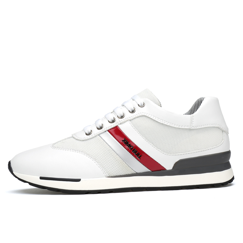 

Износостойкие низкие повседневные кроссовки мужские XIMO BULL, белый