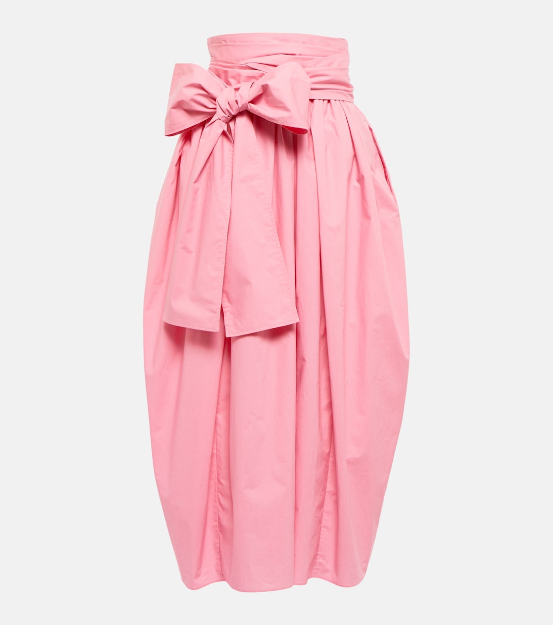 

Юбка миди из хлопкового поплина Junita Cecilie Bahnsen, Sorbet Pink