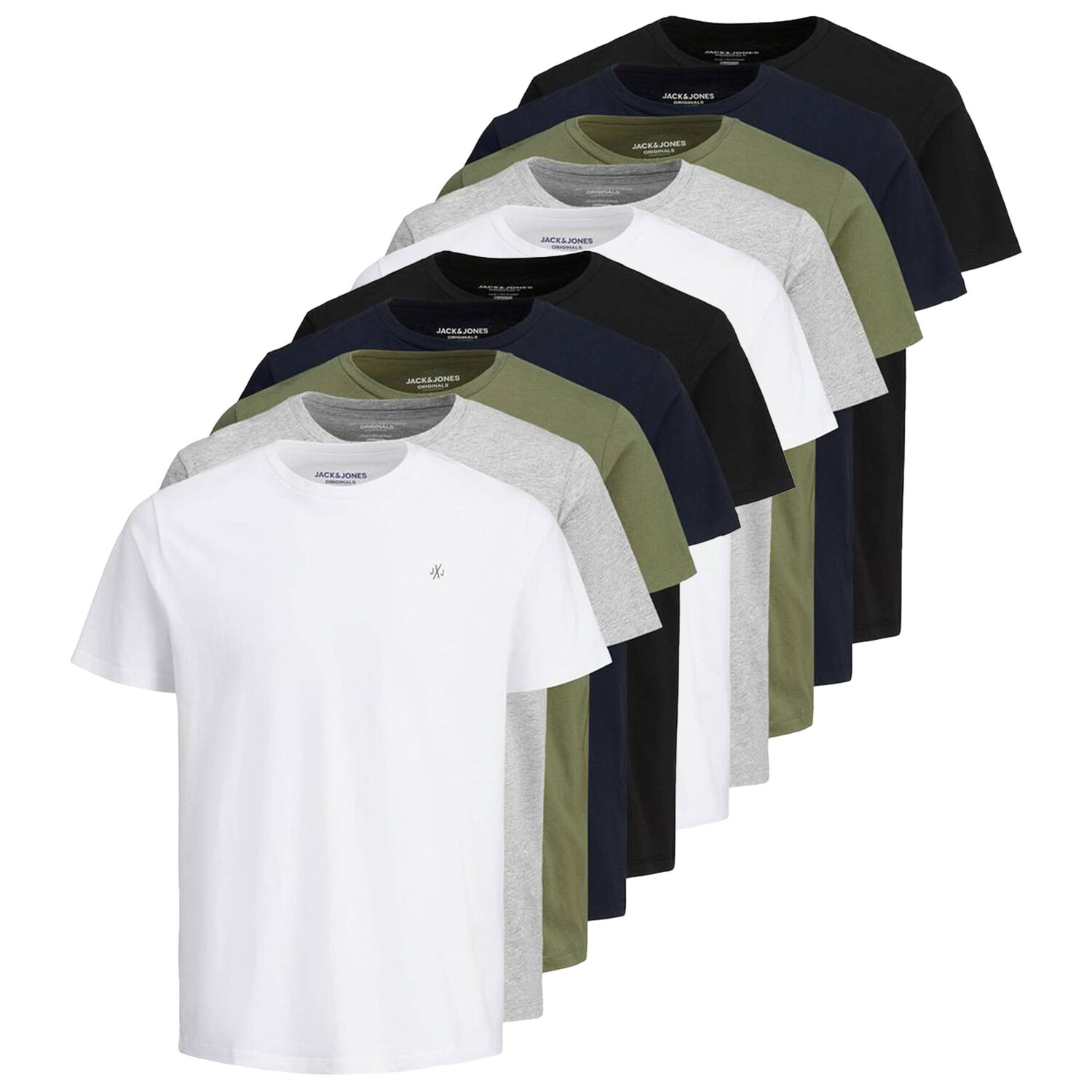 

Футболка Jack & Jones 10er Pack, белый