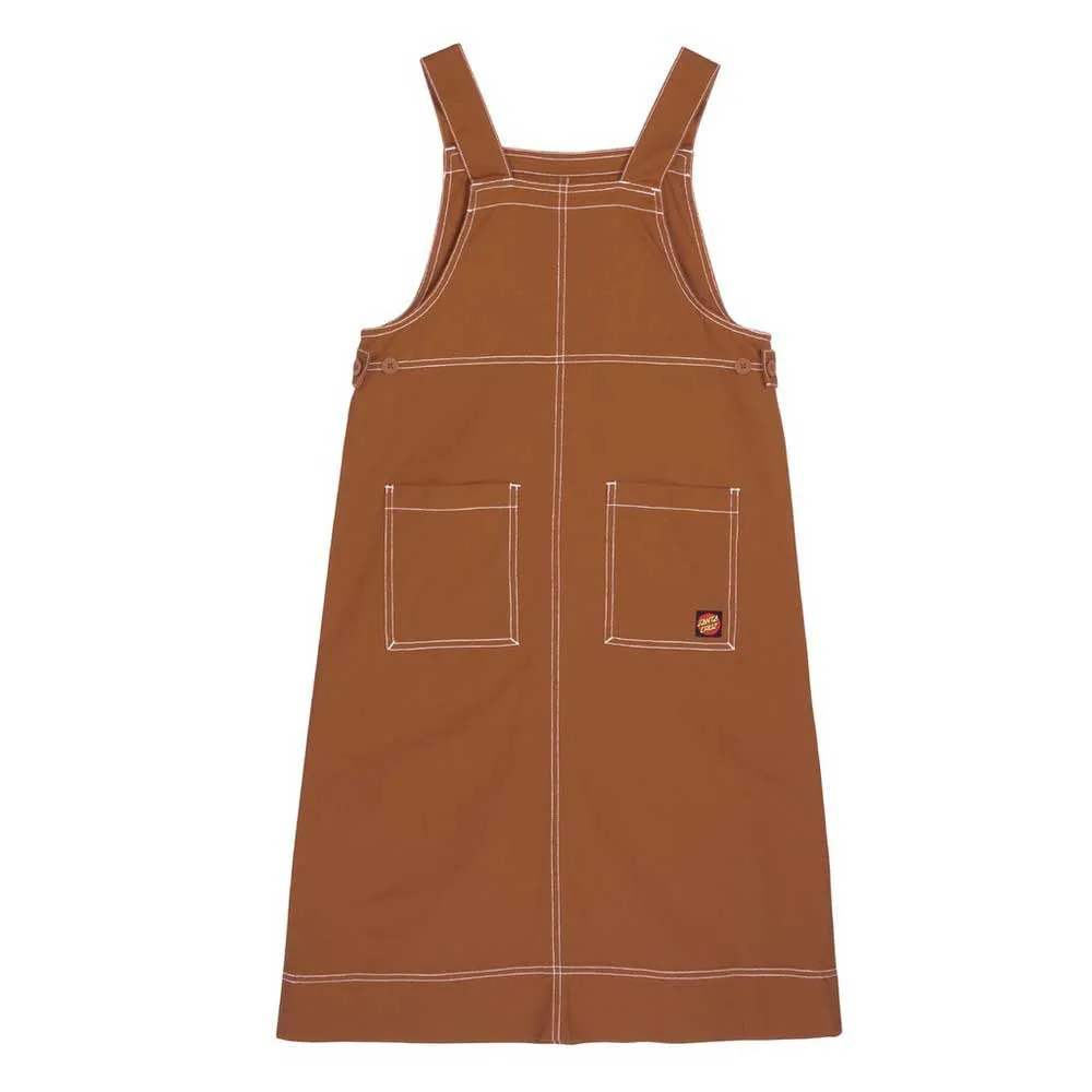 

Платье Santa Cruz Classic pinafore, коричневый