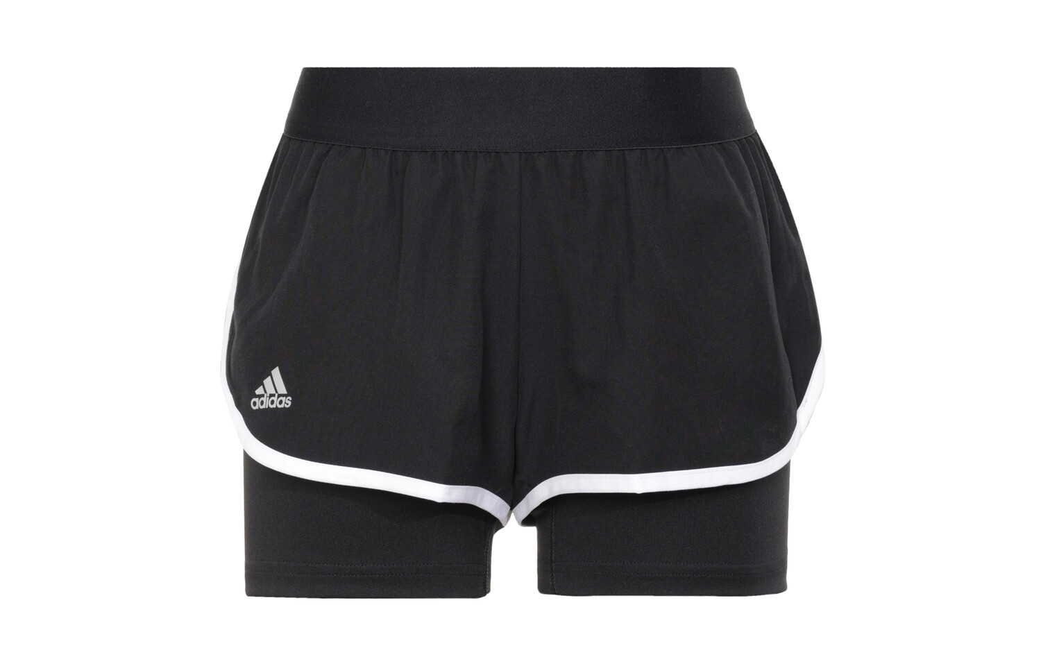 

Повседневные шорты женские черные Adidas