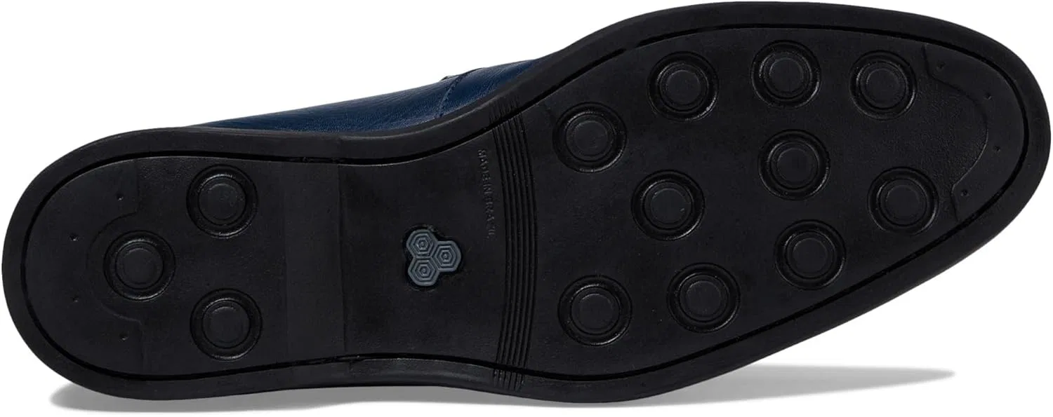 Лоферы кожаные Marc Joseph New York, Navy Burnished Napa Soft — фото 3