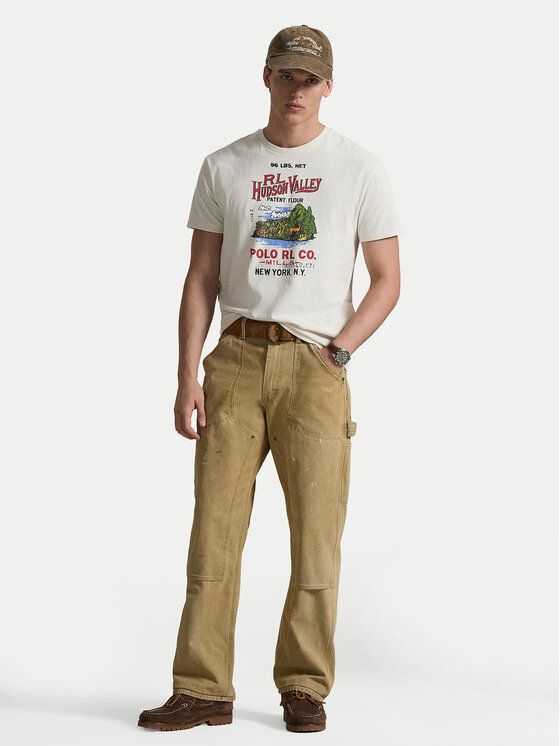 Футболка classic fit 710P04979001 Polo Ralph Lauren, белый — фото 2