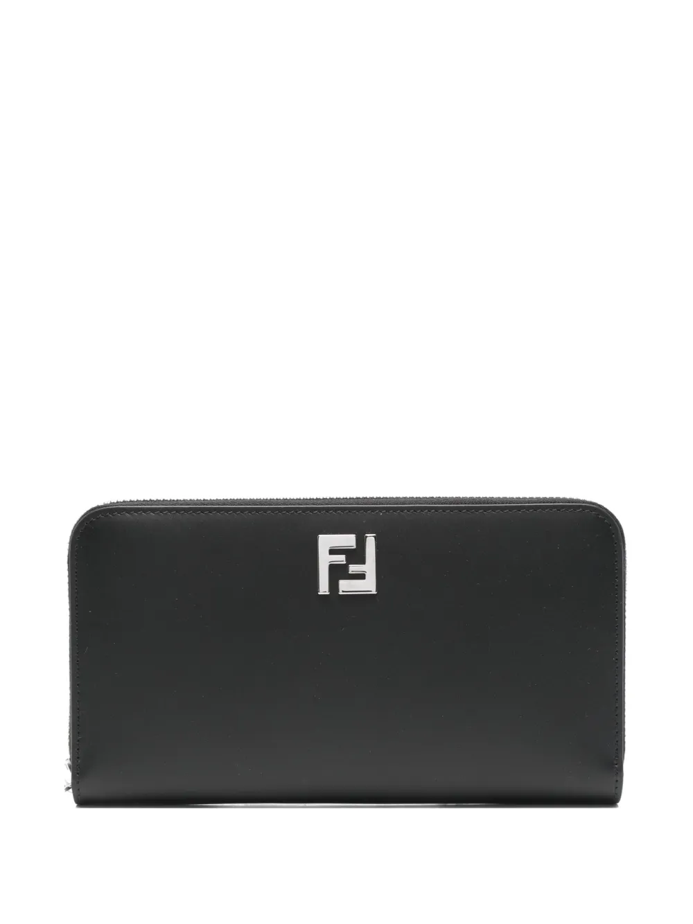 

Кошелек с застежкой-молнией и логотипом FENDI, черный