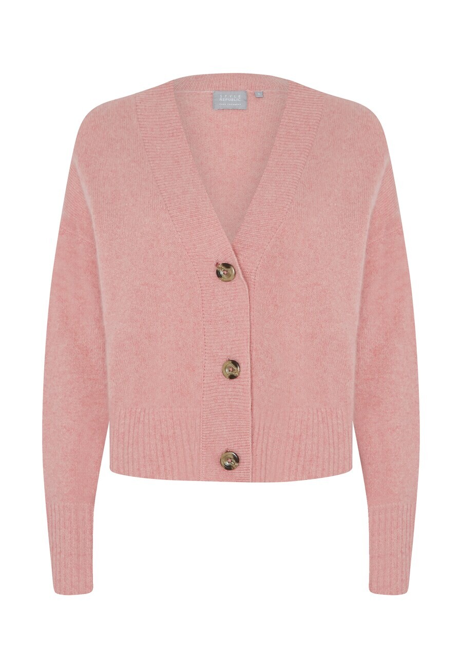 

Вязаный кардиган Style Republic Knit Cardigan, розовый