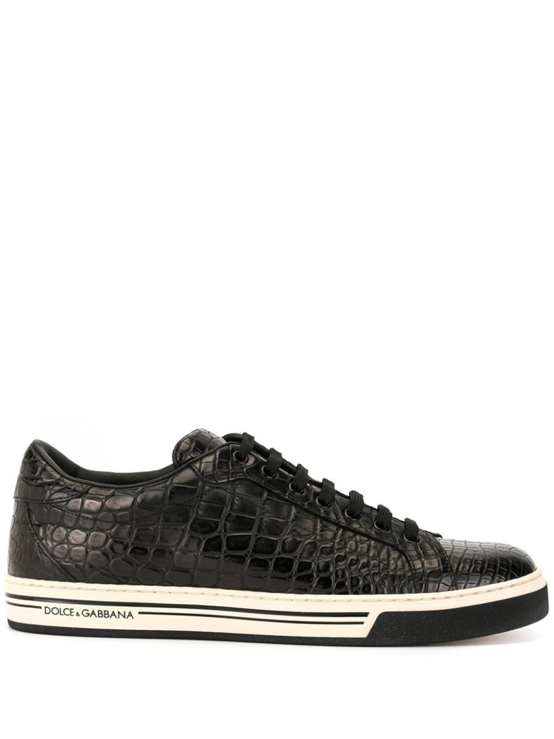 

Dolce & Gabbana кеды Rome с тиснением, черный