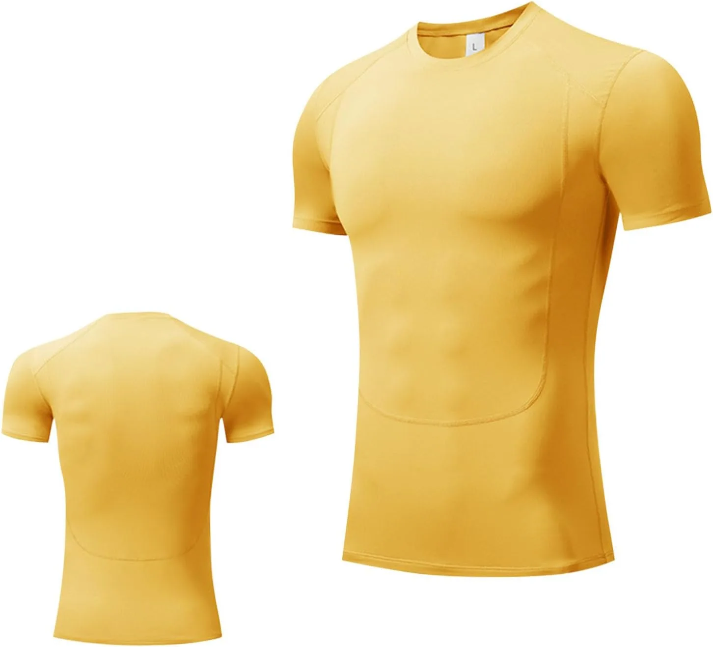 

Мужская футболка Stretch Quick Dry Base Layer с коротким рукавом для тренировок