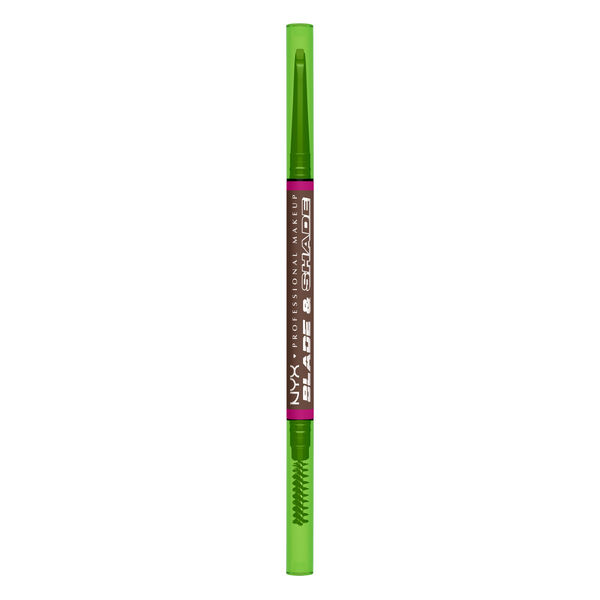 

Nano-Precise, двусторонний карандаш для бровей 09 Brunette, 13,6 г Nyx Professional Makeup Blade & shade, цвет 09 brunette