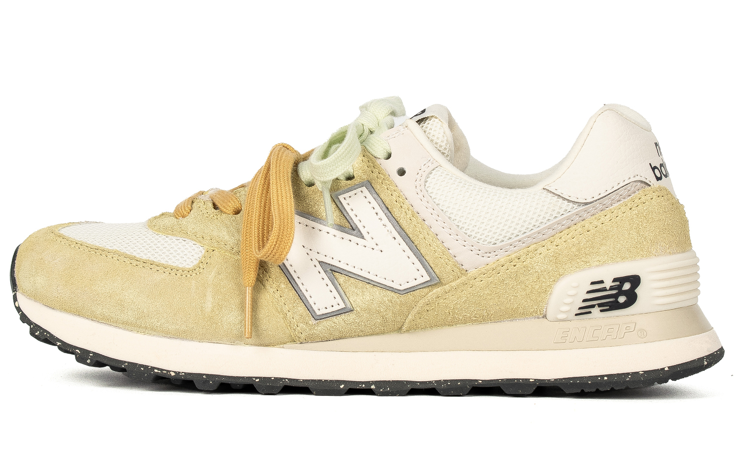 

Кроссовки для бега NB 574 низкие, унисекс, лимонный цвет New Balance, lemon