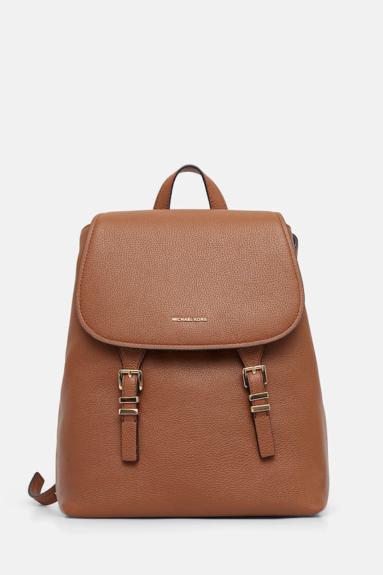 

Кожаный рюкзак Quinn Michael Michael Kors, коричневый
