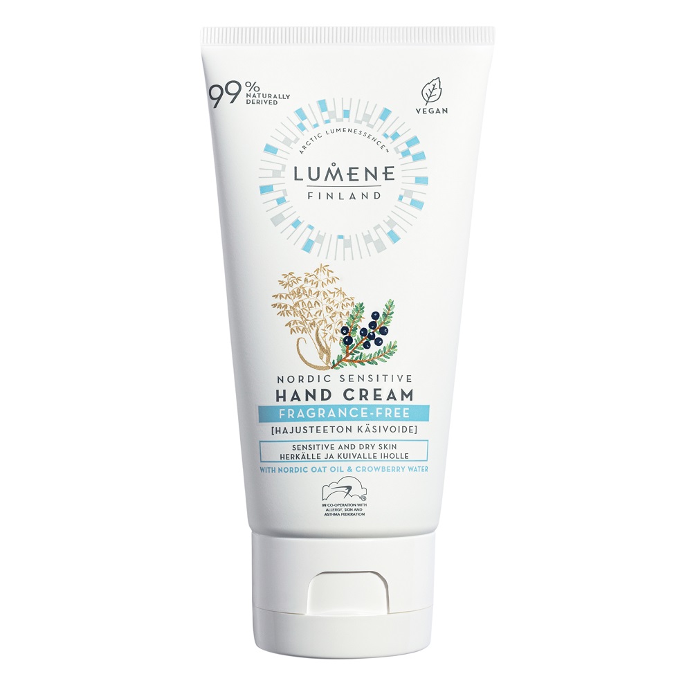 

Крем для рук для чувствительной кожи nordic sensitive hand cream Lumene, 75 мл
