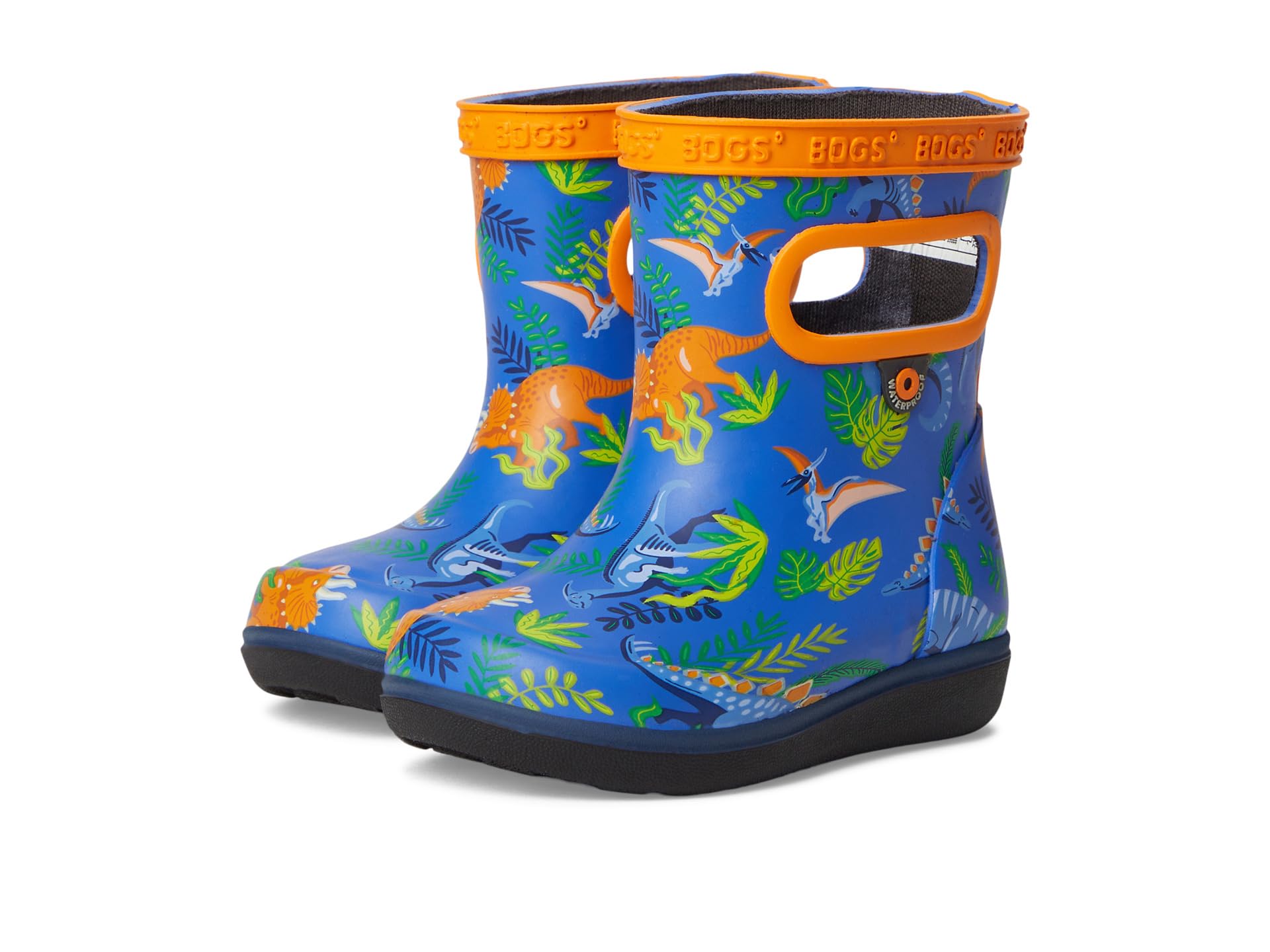 

Ботинки Bogs Kids Skipper II Dinosaur Jungle, синий мульти