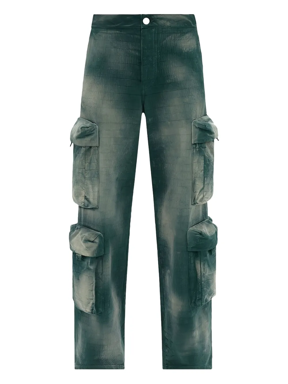 

Грузовые брюки с жаккардовым узором AMIRI, зеленый