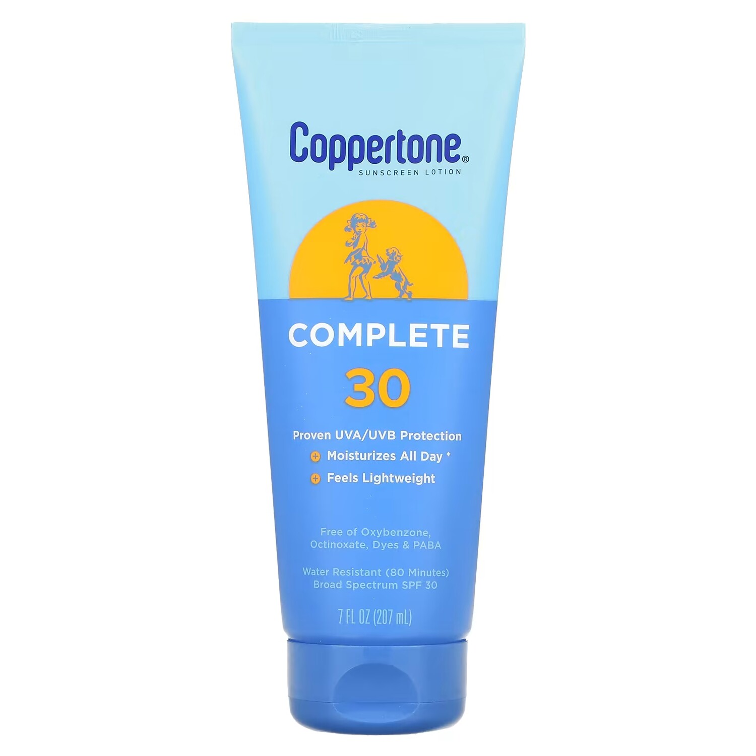 

Солнцезащитный лосьон Coppertone Complete SPF 30, 207 мл