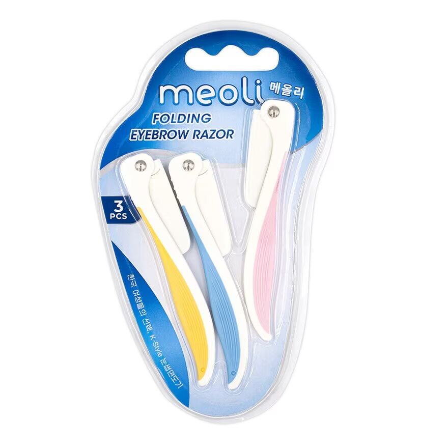 

Meoli Складная бритва для бровей, упаковка 3 шт, White
