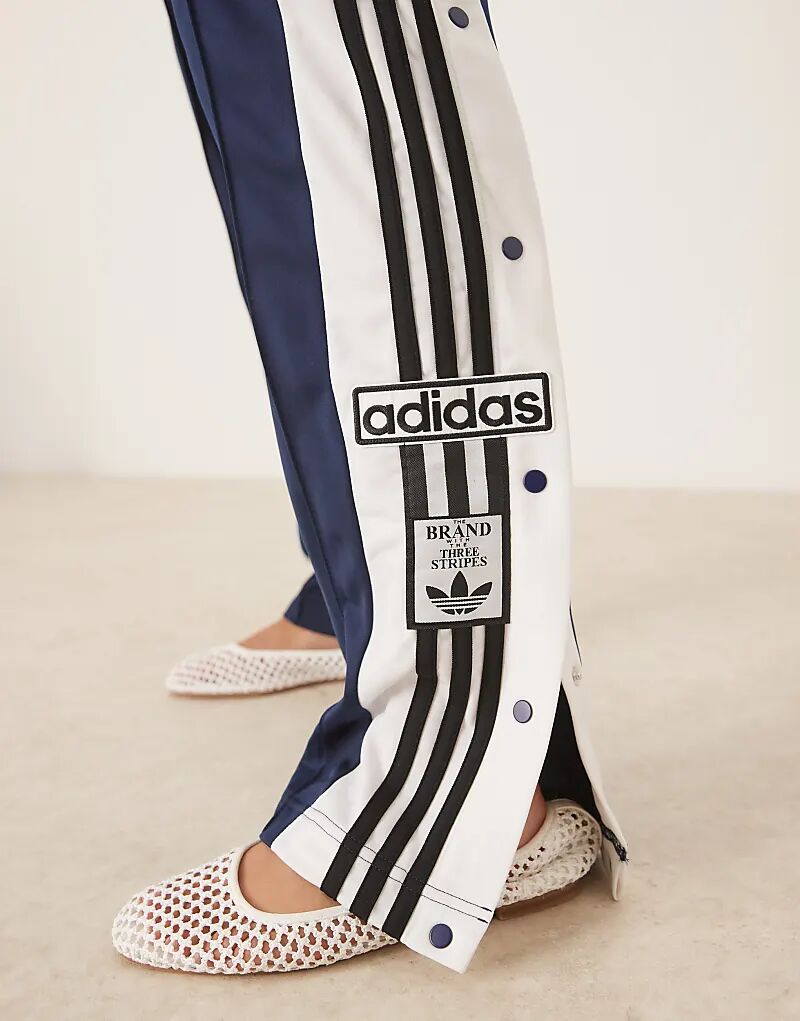 Спортивные брюки adidas Originals Adibreak темно-синего цвета — фото 3