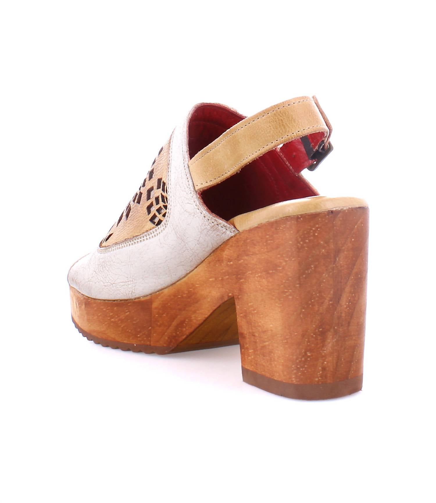 Женские сандалии Jinkie на платформе с каблуком, цвет Nectar Lux/Cashew Rustic BEDSTU, Nectar Lux/Cashew Rustic — фото 4