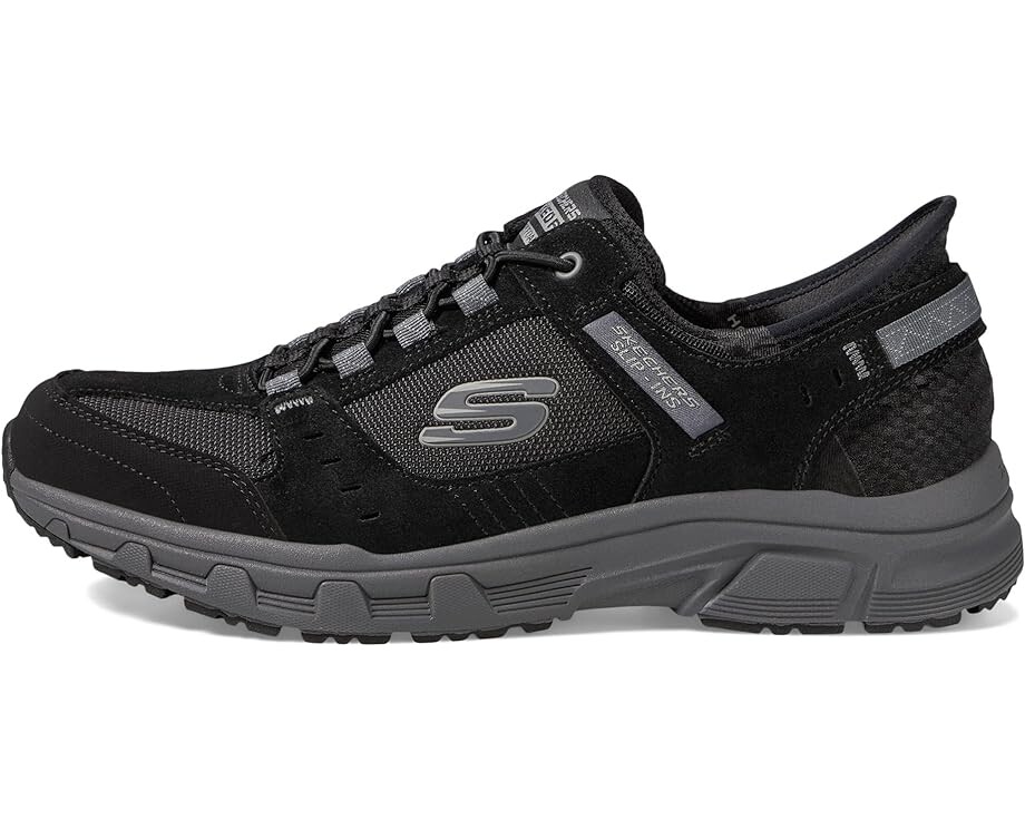 Кроссовки SKECHERS Oak Canyon Consistent Winne Hands Free Slip-In, черный — фото 4