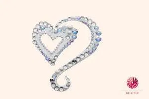 Боди-арт наклейка Heart in Heart BE STYLE