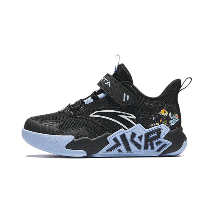

Детские баскетбольные кроссовки PS Low-top Black-4 Anta Kids, черный