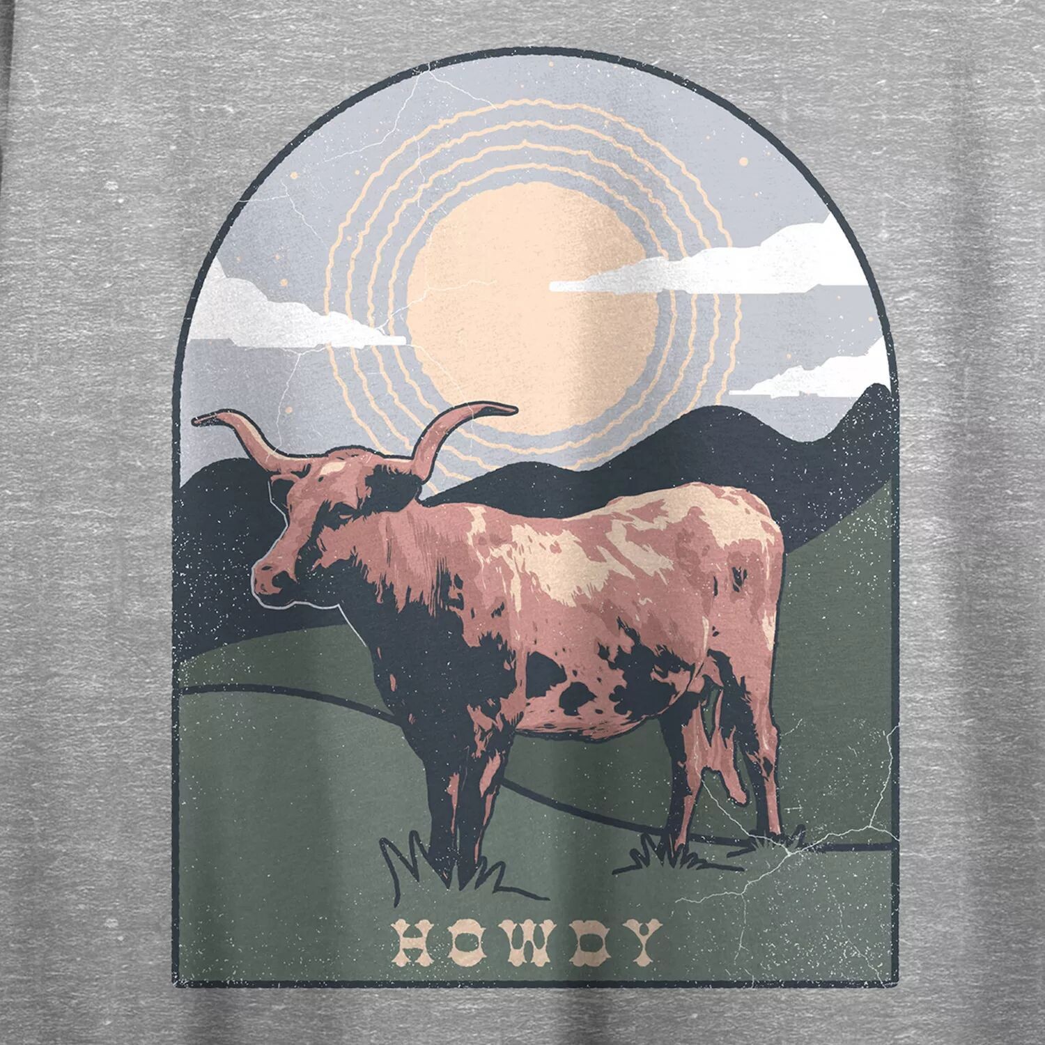 

Футболка с изображением коровы Western Howdy для юниоров