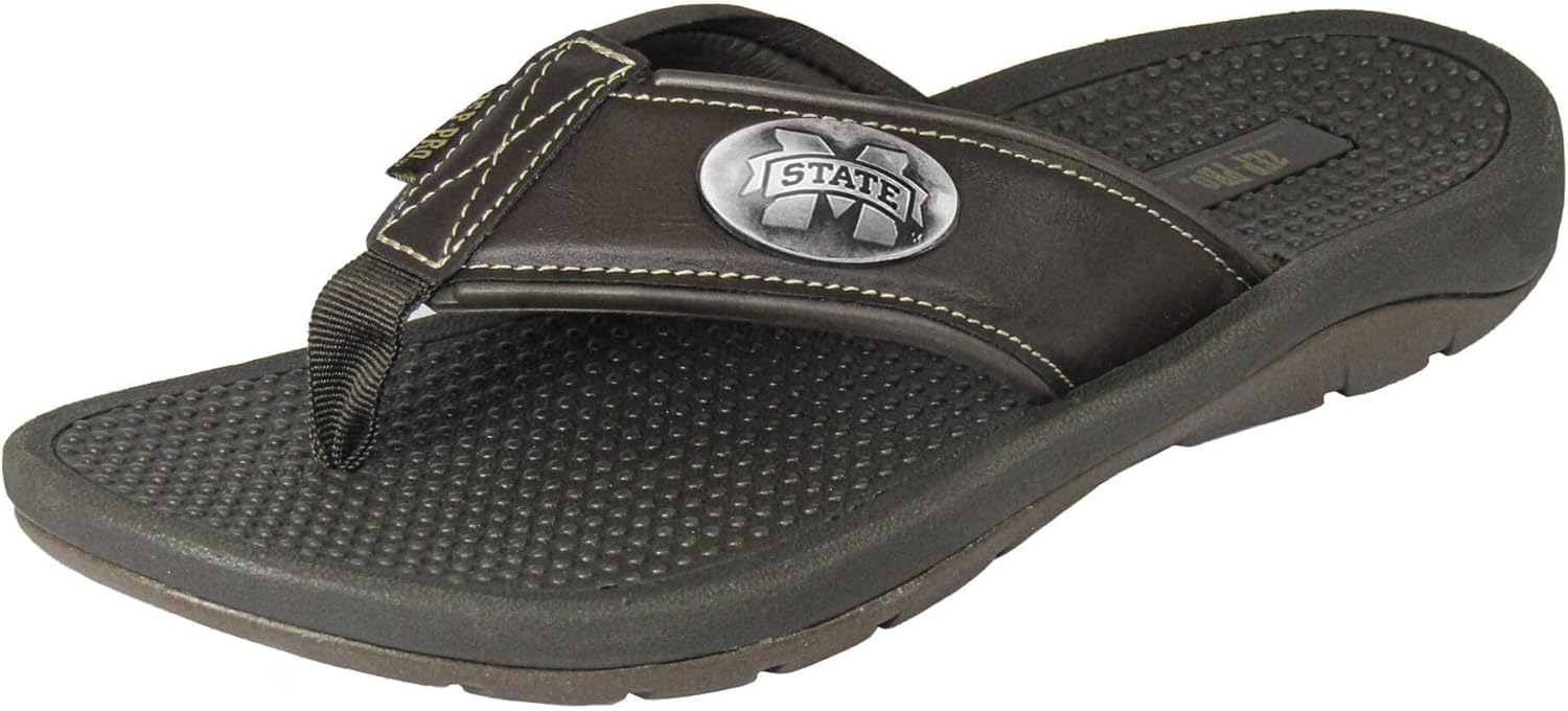 

Мужские колледжские шлепанцы ZEP-PRO NCAA коричневые