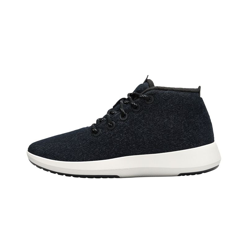 

Allbirds Кроссовки Wool Runner Mizzles с высоким берцем, мужские, натурально-черные