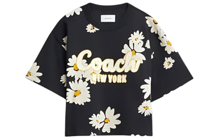 

ТРЕНЕРА Женская футболка COACH, цвет Black