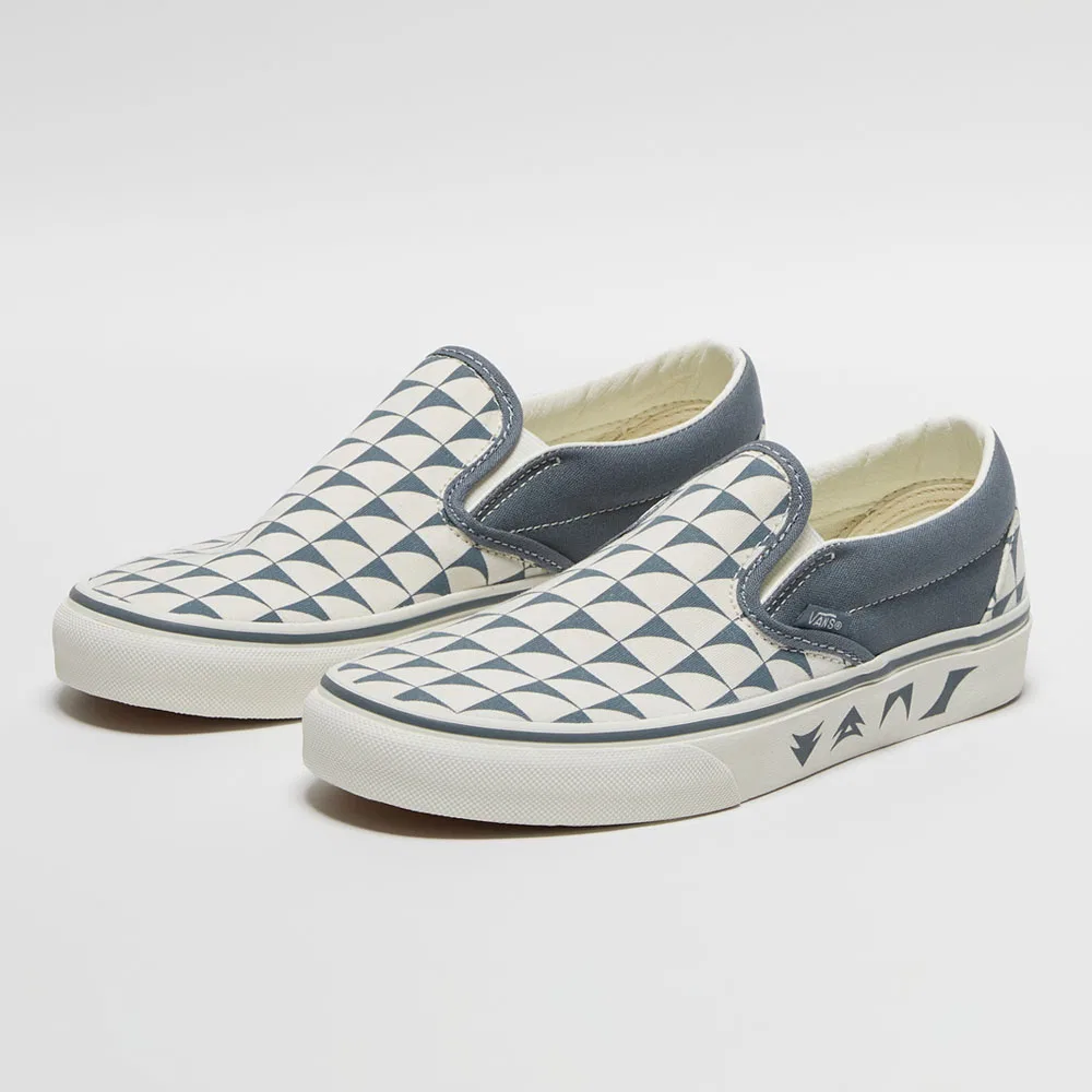 Мужские синие слипоны Checkerboard от Vans
