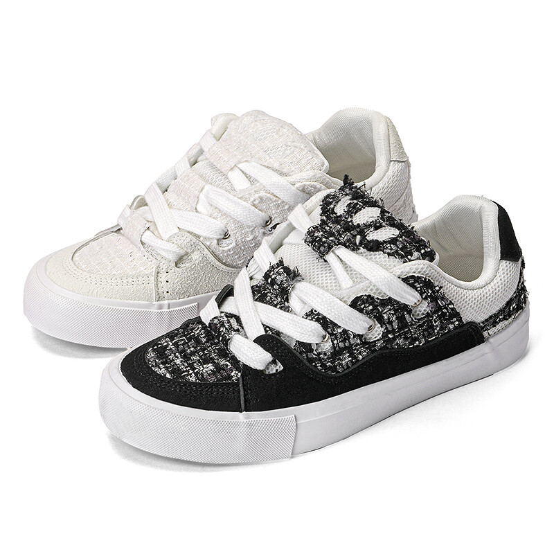 

Кроссовки DM Skateboarding Shoes Unisex Low-top White, цвет Mismatched