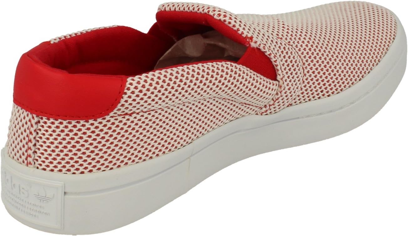 Мужские кроссовки adidas Originals Courtvantage Adicolor, белый/красный — фото 3