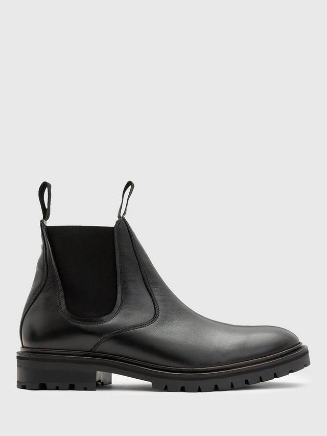 

Кожаные ботинки челси от toby AllSaints, черный