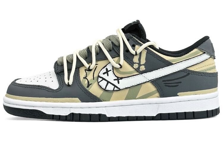 

Кроссовки Nike Dunk Skateboard Shoes Women's Low-Top White, Зеленый, Кроссовки Nike Dunk Skateboard Shoes Women's Low-Top White