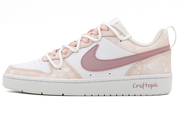 

Кроссовки Nike Court Borough Series Skateboard Shoes Women's Low-Top Pink