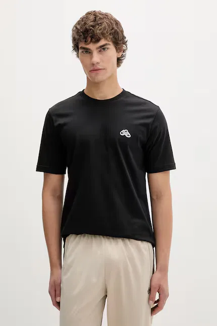 Футболка хлопковая Summer Slide Trim Adidas, черный