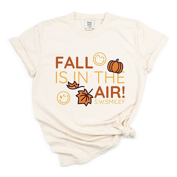 

SWSmiley fall is in the air - женская футболка с принтом, окрашенная в стиле garment dyed Simply Sage Market, Ivory, Зеленый, SWSmiley fall is in the air - женская футболка с принтом, окрашенная в стиле garment dyed Simply Sage Market, Ivory