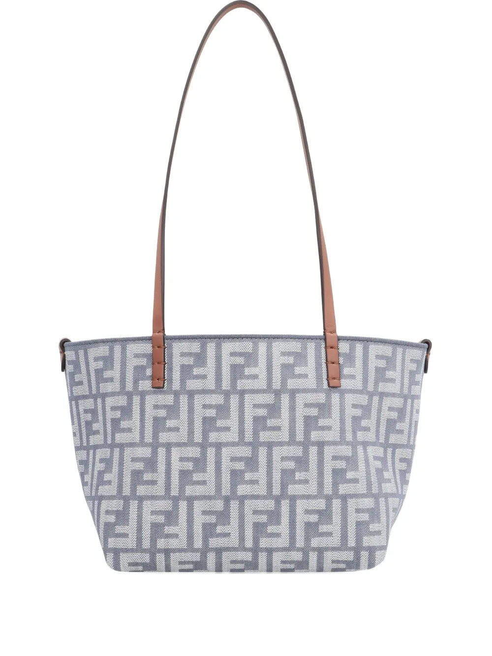

Маленькая сумка-тоут Roll с логотипом FF FENDI, синий