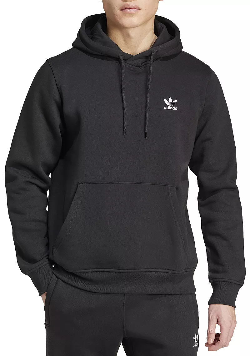 

Мужская худи с трилистником Adidas Originals Adicolor Essentials, черный
