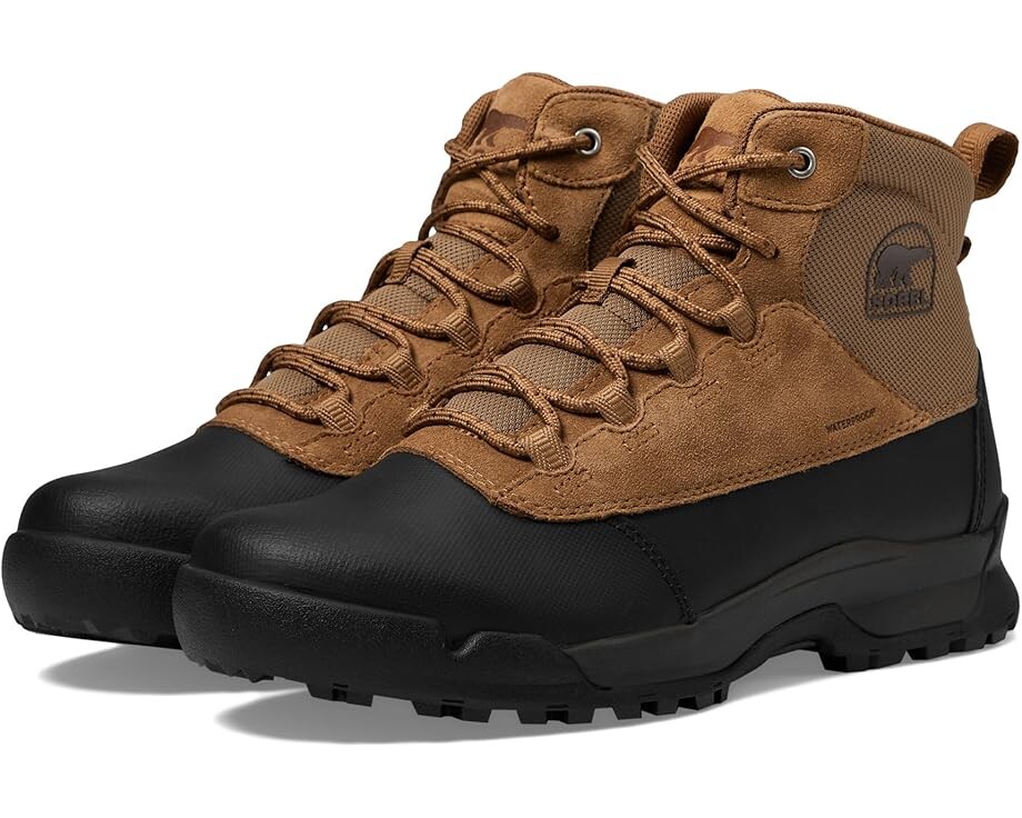 

Ботинки SOREL Buxton Lite Lace Plus Waterproof, цвет Elk/Black