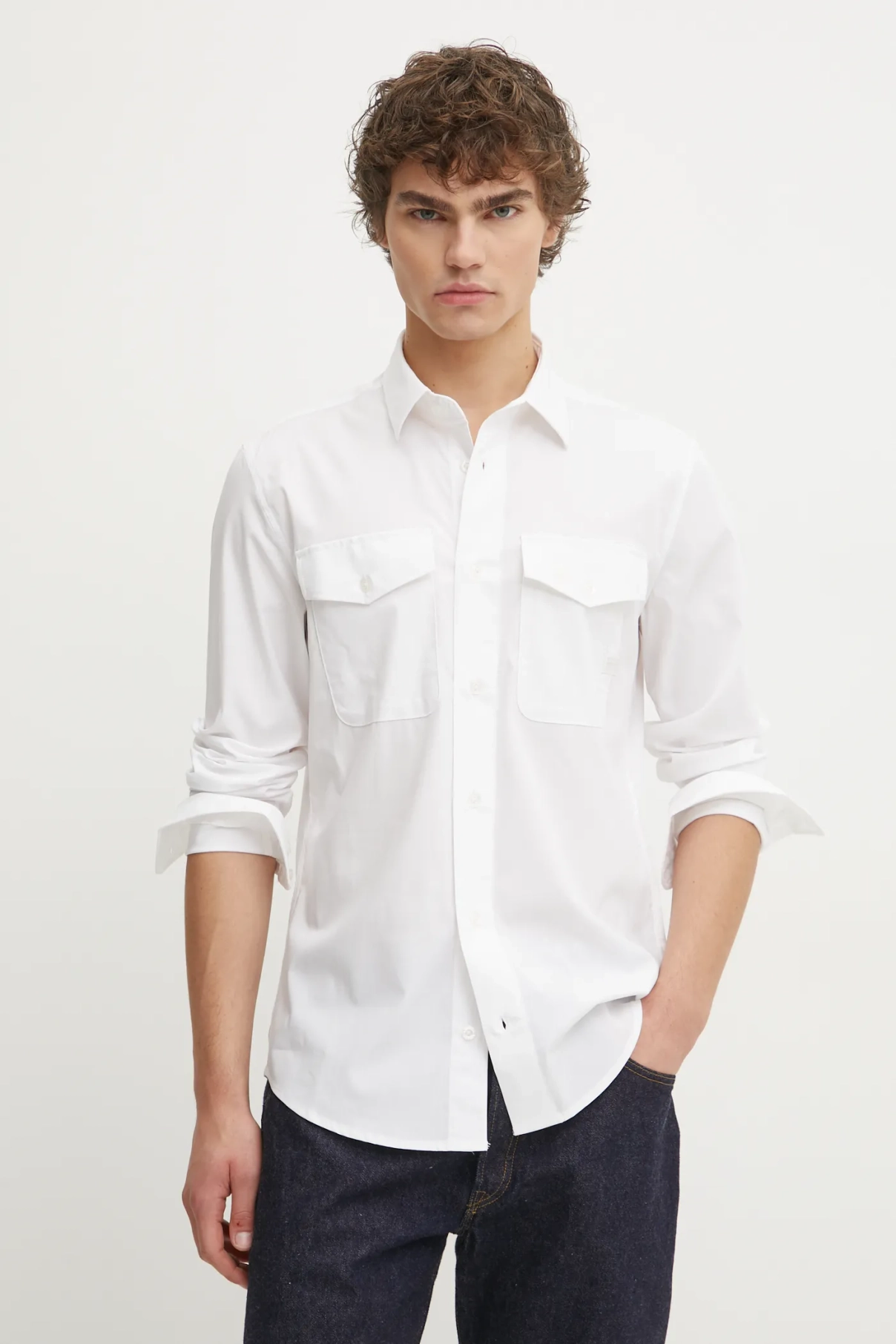 

Рубашка G-Star Raw, бежевый
