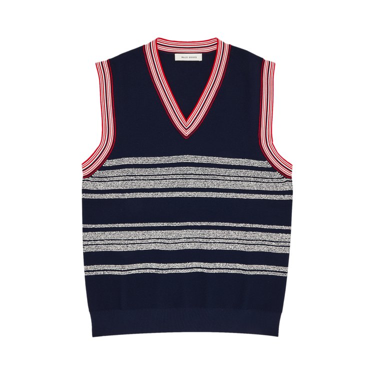 

Жилет Wales Bonner Shade Vest, синий