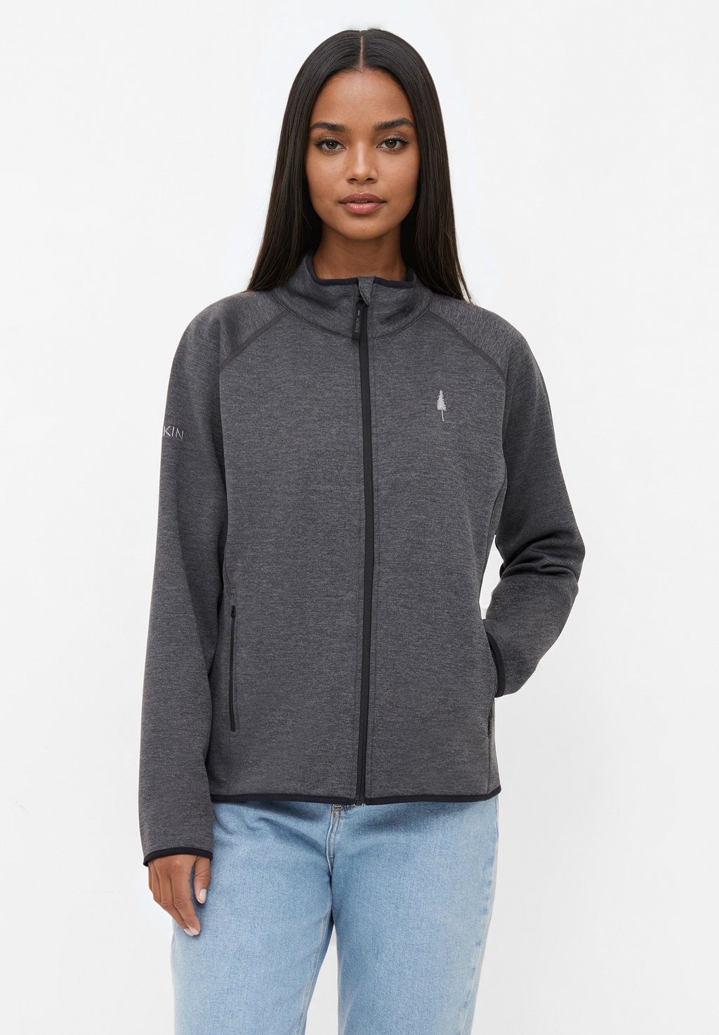 

Куртка для активного отдыха TREEJACKET FLEECE OUTDOOR WOMEN NIKIN, антрацит